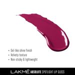 Buy Lakme Absolute Spotlight Lip Gloss, Plum Magic, 4 ml - Purplle