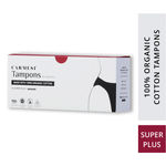 Buy Carmesi 100% Organic Cotton Tampons - 16 Super Plus - Purplle