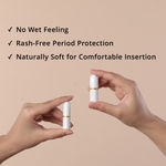 Buy Carmesi 100% Organic Cotton Tampons - 16 Super Plus - Purplle