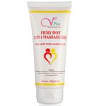 Buy Vigini Plus 100% Natural Actives Fiery Hot 2 In 1 Aromatherapy Massage Gel Effective Lubricant Lube Jelly Water Based Lubricating Lubrication No Added Color Non Staining wash able for Men Women (100 g) - Purplle