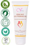 Buy Vigini Plus 100% Natural Actives Fiery Hot 2 In 1 Aromatherapy Massage Gel Effective Lubricant Lube Jelly Water Based Lubricating Lubrication No Added Color Non Staining wash able for Men Women (100 g) - Purplle
