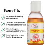 Buy Vigini Plus 100% Natural Actives Fiery Hot Men's Performance Energy Power Stamina Booster Lubricant Delay Oil (25 ml) - Purplle