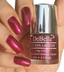 Buy DeBelle Gel Nail Lacquer Antares (Deep Maroon Pearl) - (8 ml) - Purplle