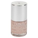 Buy DeBelle Gel Nail Lacquer Aries (Light Dusty Pink Glitter) - (8 ml) - Purplle