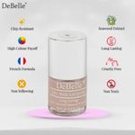 Buy DeBelle Gel Nail Lacquer Aries (Light Dusty Pink Glitter) - (8 ml) - Purplle