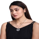 Buy Crunchy Fashion Heart Shaped Couple Pendant Necklace - Purplle