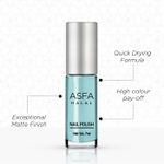 Buy Asfa Halal Nail Polish, Matte , Sage Green 9, (7 ml) - Purplle