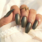 Buy Asfa Halal Nail Polish, Matte , Pine Green 13, (7 ml) - Purplle