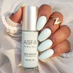 Buy Asfa Halal Nail Polish, Matte , Sky Blue 16, (7 ml) - Purplle