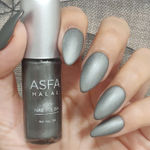 Buy Asfa Halal Nail Polish, Creame Matte , Vintage Grey 027, (7 ml) - Purplle