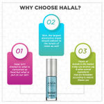 Buy Asfa Halal Nail Polish, Sugar Effect , Mystical Blue 3, (7 ml) - Purplle