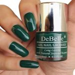 Buy DeBelle Gel Nail Lacquer Glossy Hyacinth Folio - Bottle Green, (8 ml) - Purplle