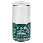 Buy DeBelle Gel Nail Lacquer Glossy Hyacinth Folio - Bottle Green, (8 ml) - Purplle