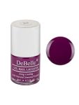 Buy DeBelle Gel Nail Lacquer Glossy Luxe Lotus - Dark Purple, (8 ml) - Purplle