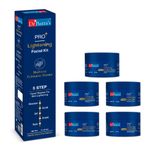 Buy Dr Batra's PRO+ Lightening Facial Kit Enriched With Mulberry And Echnacea Extract - 250 gm - Purplle