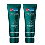 Buy Dr.Batra`s Instant Glow Face Wash Enriched With Tumeric For Healthy & Glowing Skin - 100 gm (Pack of 2) - Purplle