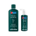Buy Dr.Batra`s Hair Fall Control Shampoo 200ml and Hair Fall Control Serum 125 ml (Pack of 2 Men and Women) - Purplle