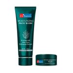 Buy Dr Batra's Intense Moisturizing Cream -100 g and Face Wash Moisturizing - 100 gm (Pack of 2 For Men and Women) - Purplle