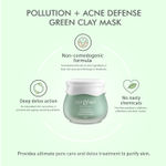 Buy Dot & Key Skin Care Pollution + Acne Defense Green Clay Mask (85 g) - Purplle