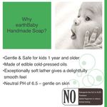 Buy earthBaby Handmade Neem & Aloevera Soap for kids above 1 year, 100g (pack of 3) - Purplle