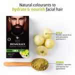 Buy Bombay Shaving Company Beard Colour For Men (Brown Black) with Henna & Amla | Ammonia & Sulphate Free | Made in India - 60ml - Purplle