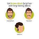 Buy Bombay Shaving Company Beard Colour For Men (Brown Black) with Henna & Amla | Ammonia & Sulphate Free | Made in India - 60ml - Purplle