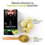Buy Bombay Shaving Company Beard Colour For Men (Natural Black) with Henna & Amla | Ammonia & Sulphate Free | Made in India - 60ml - Purplle