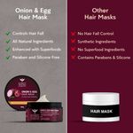 Buy Bombay Shaving Company Onion & Egg Hair Mask (100g) | Hair fall and Breakage Control - Purplle
