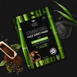 Buy Bombay Shaving Company Charcoal Face Sheet Mask (Pack of 1) | For Easy At-Home Skin Restoration 50 gm - Purplle