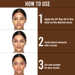 Buy NY Bae Foundation Concealer Contour Color Corrector Stick, For Dark Skin - Roaming in Roosevelt - Toast 7 - Purplle