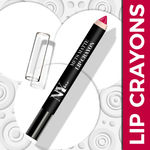 Buy NY Bae Mets Matte Lip Crayon | Satin Texture | Pink | Enriched with Vitamin E - Danger Strike Zone 27 (2.8 g) - Purplle