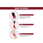Buy Eylina Ultra HD Nail Polish - NPF03 - Berry Red - Purplle