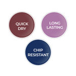 Buy Eylina Ultra HD Nail Polish - NPF03 - Berry Red - Purplle