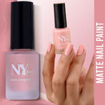 Buy NY Bae Matte Nail Enamel - Cup Cake 3 (6 ml) | Pink | Rich Pigment | Chip-proof | Long lasting | Full Coverage | Cruelty Free - Purplle