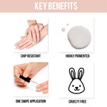 Buy NY Bae Matte Nail Enamel - Turkey Sandwich 7 (6 ml) | Pink Nude | Luxe Matte Finish | Highly Pigmented | Chip Resistant | Long lasting | Full Coverage | Streak-free Application | Vegan | Cruelty Free | Non-Toxic - Purplle