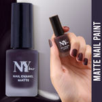 Buy NY Bae Matte Nail Enamel - Nuggets 9 (6 ml) | Plum | Rich Pigment | Chip-proof | Long lasting | Full Coverage | Cruelty Free - Purplle