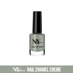 Buy NY Bae Creme Nail Enamel - Oysters & Pearls 10 (6 ml) | Grey | Rich Pigment | Chip-proof | Long lasting | Quick Drying | Cruelty Free - Purplle