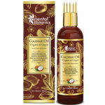 Buy Oriental Botanics Organic Virgin Coconut Oil 200ml for Hair and Skin Care - With Comb Applicator - Pure Oil with No Mineral Oil, Silicones - Purplle