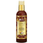 Buy Oriental Botanics Organic Virgin Coconut Oil 200ml for Hair and Skin Care - With Comb Applicator - Pure Oil with No Mineral Oil, Silicones - Purplle