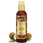 Buy Oriental Botanics Organic Virgin Coconut Oil 200ml for Hair and Skin Care - With Comb Applicator - Pure Oil with No Mineral Oil, Silicones - Purplle