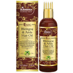Buy Oriental Botanics Bhringraj & Amla Hair Oil With Comb Applicator, 200ml - Promotes Healthy, Voluminous & Smooth Hair - Purplle