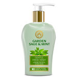 Buy Mom & World Garden Sage & Mint Gentle Hand Wash, No Parabens, Mineral Oils, 250ml - With Shea Butter - Purplle