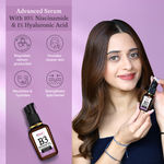 Buy StBotanica B3 Niacinamide 10%, Zinc & Hyaluronic Acid 1% Professional Face Serum, 20ml - Purplle