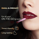 Buy Purplle Ultra HD Matte Mini Liquid Lipstick, Maroon - My First Photoshoot 26 | Highly Pigmented | Non-drying | Long Lasting | Easy Application | Water Resistant | Transferproof | Smudgeproof (1.6 ml) - Purplle