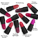 Buy Stay Quirky Lipstick Soft Matte Minis|12 in 1|Long lasting|Smudgeproof|Multicolored| - Intense Kissing Sessions Set of 12 Mini Lipsticks Kit 5 (14.4 g) - Purplle
