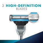 Buy Gillette Mach 3 Shaving Blades- Pack of 16 (cartridges) - Purplle