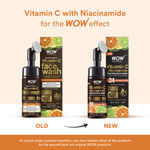 Buy WOW Skin Science Brightening Vitamin C Foaming Face Wash With Built-In Face Brush (150 ml) - Purplle
