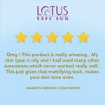 Buy Lotus Herbals Safe Sun 3 In 1 Tinted Daily Sunscreen | Matte Look | SPF 40 | PA+++ | For All Skin Types | 50g - Purplle