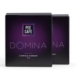 Buy Pee Safe Domina Female Condom - Count 4 | With 4 Disposable bags - Purplle