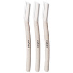 Buy Sirona Blink and Glow Face Razor for Women | Facial & Upper Lips Hair Removal, Eyebrow Shaper & Dermaplaning Tool - 3 Pieces (Pack of 2) - Purplle